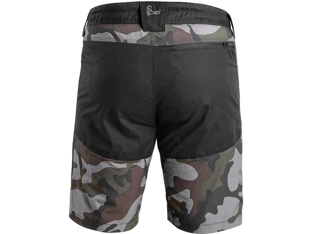 Kraťasy CXS DIXON, pánské, maskáčovo-černá, vel. 2XL